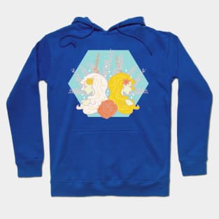 Gemini Twins (Blue) Hoodie